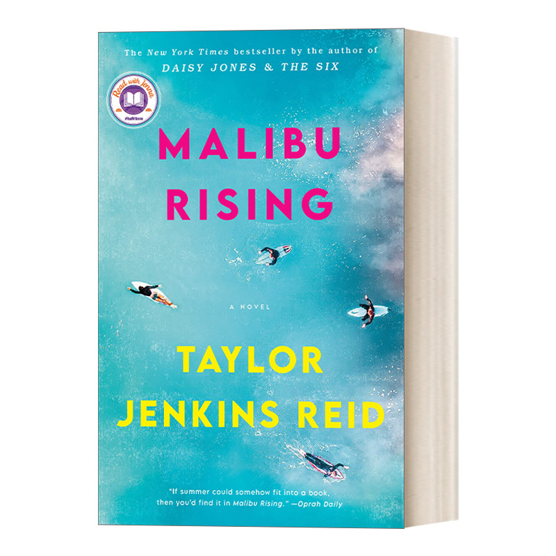 英文原版小说 Malibu Rising马里布崛起 家庭生活传奇故事 纽约时报畅销书 黛西与乐队作者 Taylor Jenkins Reid 进口英语原版书籍