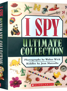 I Spy Ultimate Collection 视觉大发现10册合集 英文原版绘本 开发大脑益智游戏 Scholastic进口原版英语书籍 全景视觉大发现