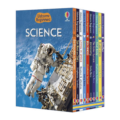 英文原版 Usborne Beginners Science 尤斯伯恩初学者系列 初探科学 10册盒装 儿童科普百科 英文版 进口英语原版书籍