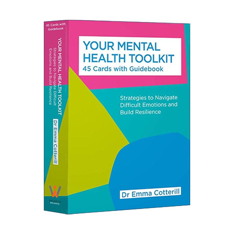 英文原版 Your Mental Health Toolkit A Card Deck 你的心理健康工具包 45张引导困难情绪的卡片 精装 英文版 进口英语原版书籍