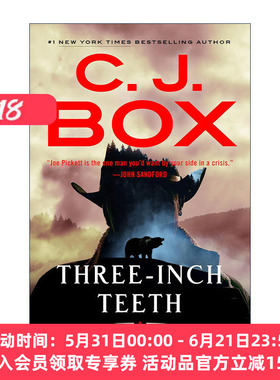 英文原版 Three-Inch Teeth 三英寸的牙齿 犯罪悬疑小说 蓝色天堂作者C.J. Box巴克斯 精装 英文版 进口英语原版书籍