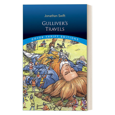 格列佛游记 英文原版 Gulliver's Travels Dover Thrift Editions 英文版 进口英语原版书籍