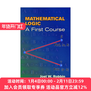 英文原版 Mathematical Logic 数理逻辑 第一课 Joel Robbin 英文版 进口英语原版书籍