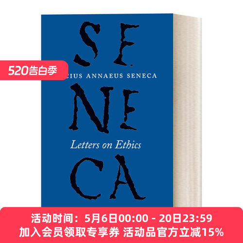 英文原版 Letters on Ethics 塞涅卡道德书简 致鲁基里乌斯书信集 Lucius Annaeus Seneca 英文版 进口英语原版书籍