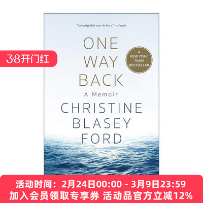 英文原版 One Way Back 只有一条路可以回去 布雷特·卡瓦诺性侵事件 英文版 进口英语原版书籍