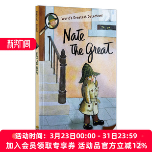 Great大侦探内特 汪培珽书单 进口英文原版 Nate 书籍 英文版 The 桥梁书 英文原版 儿童章节书