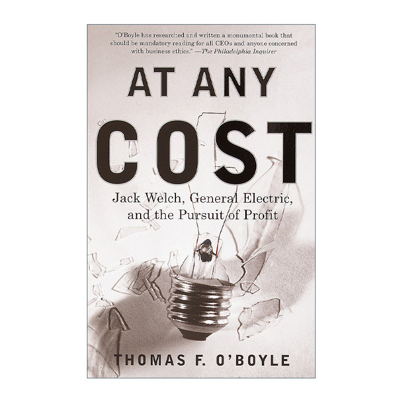 英文原版 At Any Cost 逐利为嬴 通用电气成功史 Thomas F O'Boyle 英文版 进口英语原版书籍使用感如何?