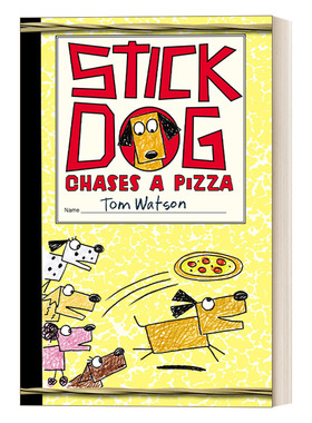 史迪狗追逐披萨 英文原版 Stick Dog Chases a Pizza 英文版 进口英语原版书籍