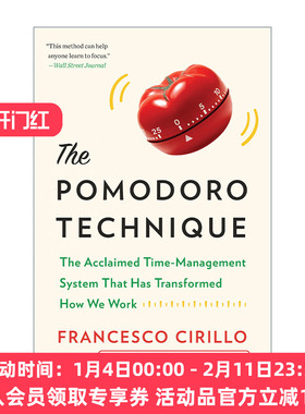 间歇高效率的番茄工作法 英文原版 The Pomodoro Technique Francesco Cirillo 精装 英文版 进口英语原版书籍