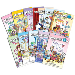 华研原版 Fancy Nancy 漂亮的南希11册 英文原版 I can read 汪培珽一阶段 小俏妞希希 儿童英语启蒙绘本分级读物 进口书籍英文版