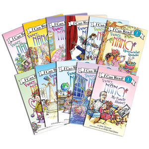 华研原版 Fancy Nancy 漂亮的南希11册 英文原版 I can read 汪培珽一阶段 小俏妞希希 儿童英语启蒙绘本分级读物 进口书籍英文版