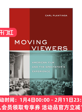感动观众  英文原版 Moving Viewers 美国电影与观众经验 电影研究教授Carl Plantinga 英文版 进口英语原版书籍