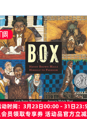 英文原版 BOX: Henry Brown Mails Himself to Freedom 信箱 为了自由寄出自己的亨利·布朗  英文版 进口英语原版书籍