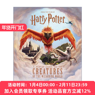 英文原版 Harry Potter A Pop-Up Guide to the Creatures of the Wizarding World 哈利波特 魔法世界生物指南 立体书 英文版