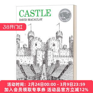 英文原版 Castle 城堡 凯迪克奖作者大卫麦考利古建筑 David Macaulay 英文版 进口英语原版书籍