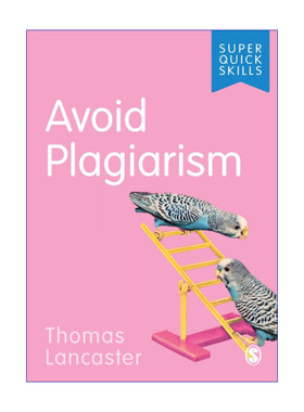如何避免抄袭  英文原版 Avoid Plagiarism SAGE学术技能入门系列 英美大学本科生学术指南 英文版 进口英语原版书籍