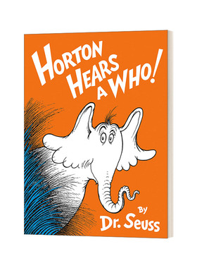 英文原版 Horton Hears a Who 霍顿与无名氏 苏斯博士 精装 Classic Seuss 英文版 进口英语原版书籍