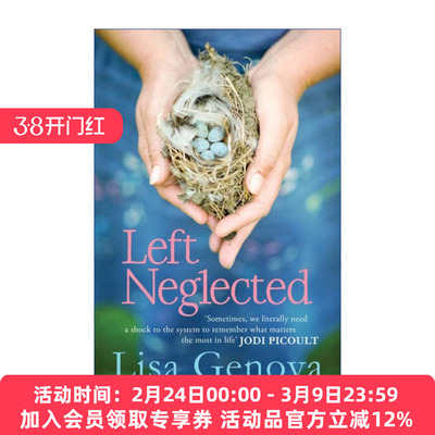 被忽视的爱  英文原版 Left Neglected 孤立无援 哈佛大学神经学博士Lisa Genova 英文版 进口英语原版书籍