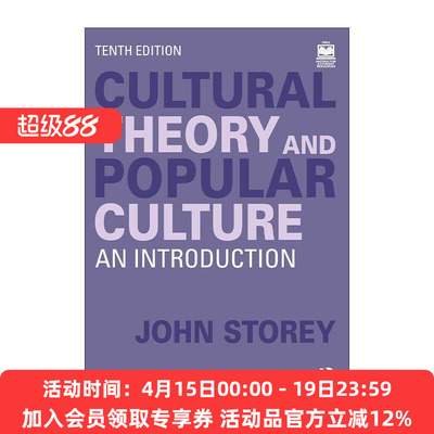 英文原版 Cultural Theory and Popular Culture 文化理论与大众文化导论 第10版 英文版 进口英语原版书籍