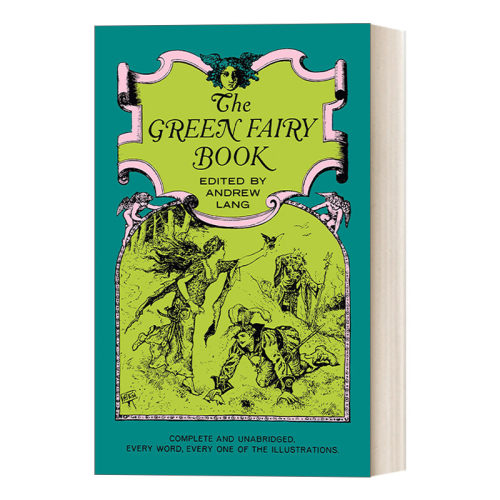 英文原版 The Green Fairy Book 安德鲁·朗格经典童话系列 朗格绿色童话 英文版 进口英语原版书籍
