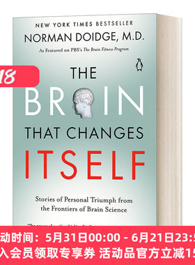 英文原版 The Brain That Changes Itself 重塑大脑 重塑人生 Norman Doidge诺曼·道伊奇 英文版 进口英语原版书籍