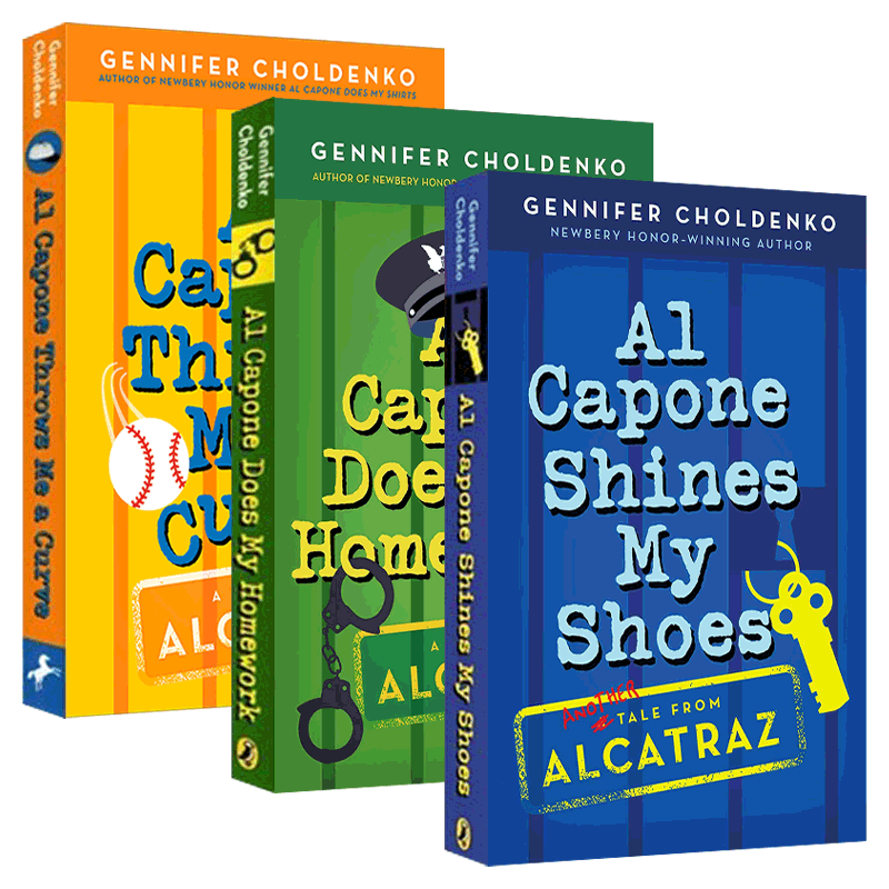 英文原版 Tales from Alcatraz 阿卡拉岛的故事系列3册 少年马修 纽伯瑞奖作者Gennifer Choldenko 儿童历史小说 英文版 进口书籍