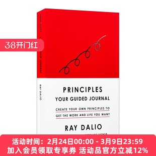 原则 生活与工作 英文原版 Principles Your Guided Journal 个人指南 精装 英文版 进口英语原版书籍