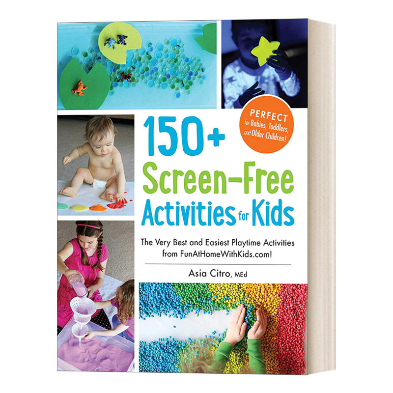 英文原版 150+ Screen-Free Activities for Kids  儿童手工游戏设计 英文版 进口英语原版书籍