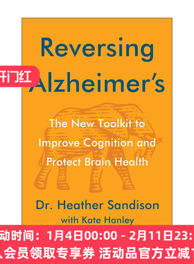 英文原版 Reversing Alzheimer's 逆转阿尔茨海默氏症 改善认知和保护大脑健康新指南 英文版 进口英语原版书籍