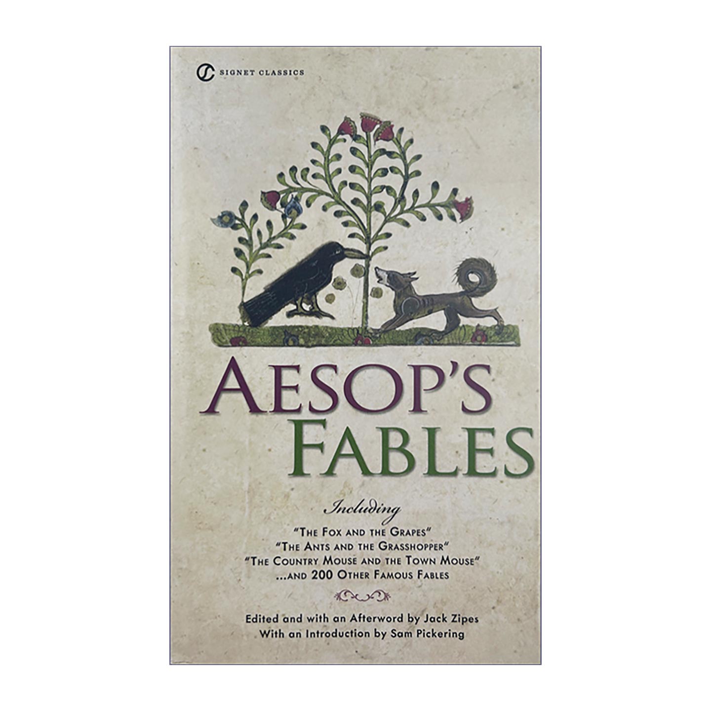 华研原版 伊索寓言 英文原版 Aesop's Fables 203个故事英语经典文学小说名著正版进口书籍 英文版搭呼啸山庄数星星夏洛的网小妇人