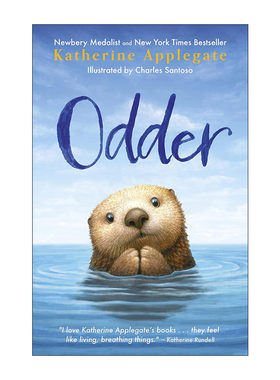 英文原版 Odder 奥德尔 许愿树作者 纽伯瑞金奖得主Katherine Applegate 英文版 进口英语原版书籍
