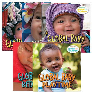 英文原版 Global Babies 全球宝宝系列5册 儿童绘本 纸板书 英文版 进口英语原版书籍