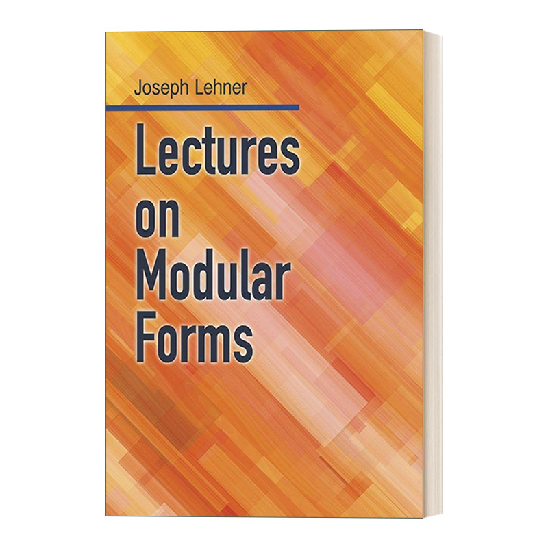 模块形式讲座 英文原版 Lectures on Modular Forms 英文版 进口英语原版书籍