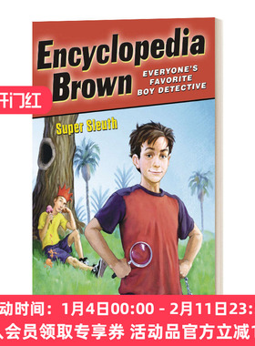 英文原版 Encyclopedia Brown Super Sleuth 百科全书小布朗 超级侦探 英文版 进口英语原版书籍