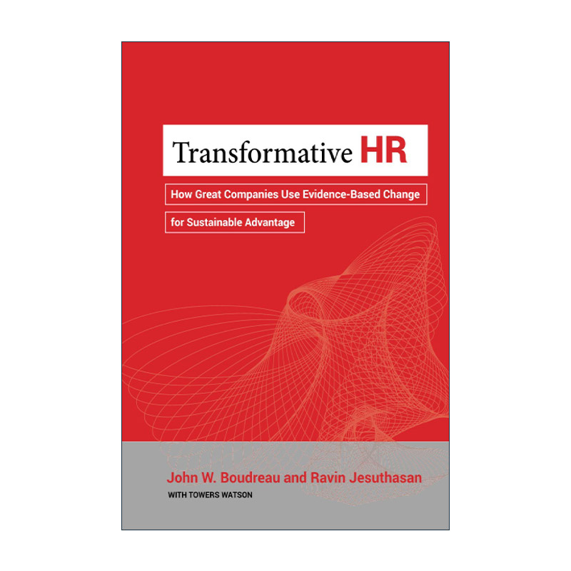 英文原版 Transformative HR 变革创造价值 人力资源循证式管理 精装 英文版 进口英语原版书籍