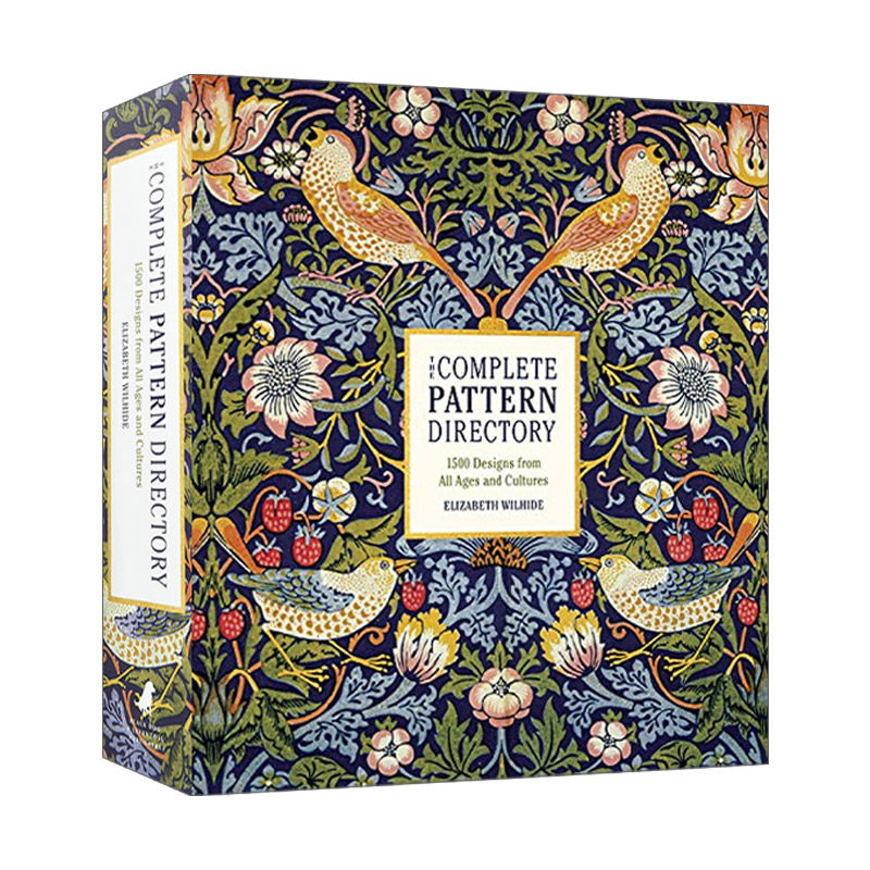 英文原版 The Complete Pattern Directory 世界花纹与图案大典 涵盖东西方古今装饰纹样1500例 英文版 进口英语原版书籍