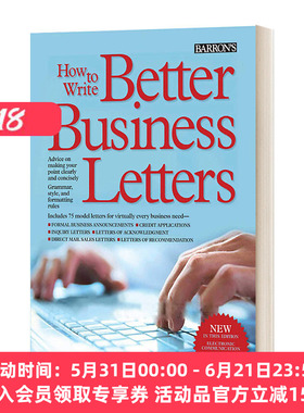 英文原版 How To Write Better Business Letters 写出更好的商务信函 英文版 进口英语原版书籍