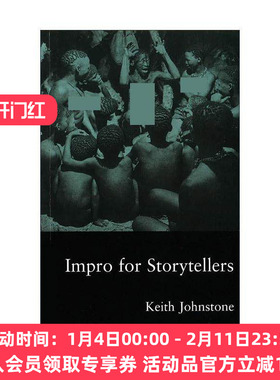 英文原版 Impro for Storytellers 即兴叙事 Keith Johnstone即兴戏剧系列 英文版 进口英语原版书籍
