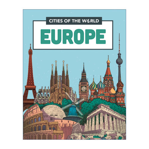 英文原版 Cities of the World: Cities of Europe 世界城市之欧洲的城市 儿童科普绘本 英文版 进口英语原版书籍