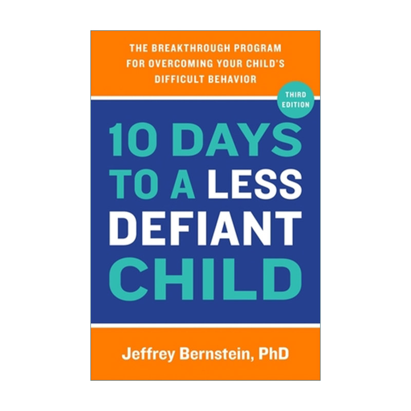 叛逆不是孩子的错 英文原版 10 Days to a Less Defiant Child 英文版 进口英语原版书籍