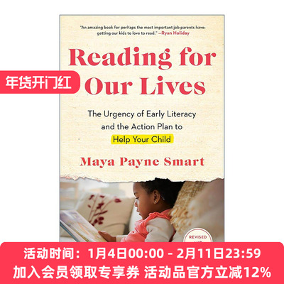 英文原版 Reading for Our Lives 为我们的生活阅读 从出生到六岁的扫盲行动计划 Maya Payne Smart 英文版 进口英语原版书籍