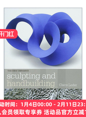 英文原版 Sculpting and Handbuilding 雕刻与手捏 新型陶瓷制作指南 英文版 进口英语原版书籍