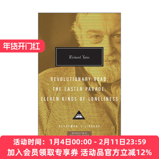 英文原版 Revolutionary Road The Easter Parade Eleven Kinds of Loneliness 革命之路 复活节游行 十一种孤独 理查德·耶茨