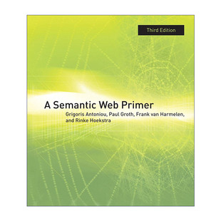 Antoniou Grigoris 英文原版 Primer Press MIT The 英文版 书籍 Semantic 进口英语原版 语义网基础教程 第三版 精装 Web