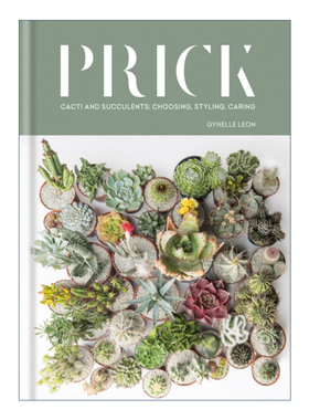 英文原版 Prick 仙人掌和多肉植物 多刺室内植物的时尚世界 精装 英文版 进口英语原版书籍