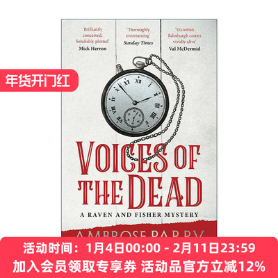 英文原版 Voices of the Dead 亡灵之声 医学小说系列4 Ambrose Parry 英文版 进口英语原版书籍