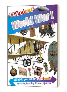 英文原版 DKfindout World War I DK小发现 第一次世界大战 英文版 进口英语原版书籍