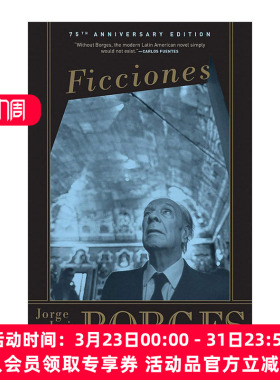 虚构集  英文原版 Ficciones 魔幻现实短篇小说集 Jorge Luis Borges豪·路·博尔赫斯 英文版 进口英语原版书籍