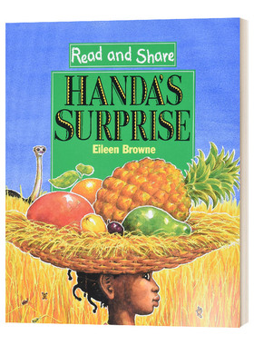 汉达的惊喜 英文原版 Read and Share Handa's Surprise 汉娜的惊喜 平装 廖彩杏书单推荐 儿童故事绘本 英文版 进口英语原版书籍
