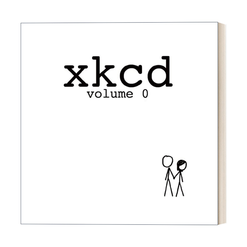 英文原版 xkcd volume 0 XKCD漫画黑色幽默 Randall Munroe英文版进口英语原版书籍